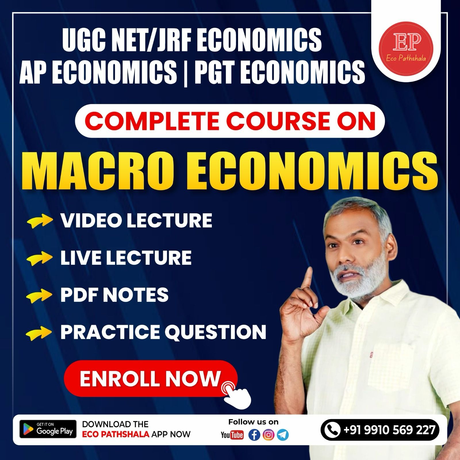 Complete couse on MACRO Economics.